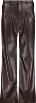 Monari Hose in Lederoptik Slim Fit (809574) brownie