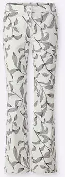 Heine Jersey Hose (99998551) ecru/schwarz/bedruckt