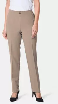 GOLDNER Martha Plissierte Hose sand