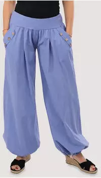 malito Pumphose Aladinhose (23286P) jeansblau