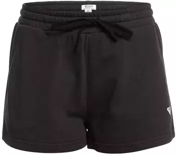 Roxy Surf Stoked Short Terry Hose mit elastischem Bund anthracite