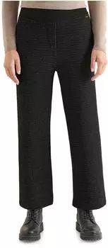Cecil Culotte Wide Leg Hose High Waist Casual Fit (B380167) schwarz