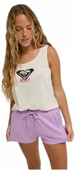 Roxy Surfing By Moonlight Sweatshorts (ERJFB03498) crocus petal