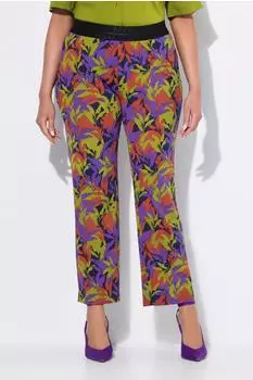 Ulla Popken Sienna 7/8 Jerseyhose Slim Fit (842659) blätter