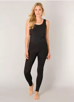 Base Level Curvy Leggings Alene Faux Leather Look Slim Fit (34323934) schwarz