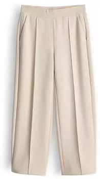 Opus Maikito Club Relaxed Jogpants samtige Optik beige