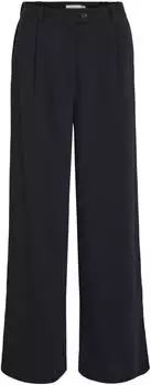 Vila Visiffe Hw Wide Pants Regular Fit black beauty
