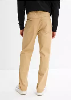 bonprix Five-Pocket Stretch-Hose mit Taschen beige