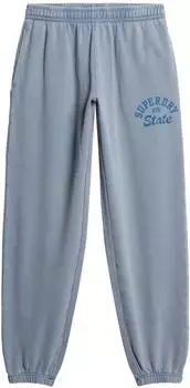 Superdry Athletic Essentials Joggers mit Vintage-Waschung tidal blue