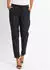 bonprix Leinenhose aus Leinen und Baumwolle, Regular Fit schwarz