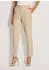 Madeleine Plissierte Hose mit Stretchkomfort creme