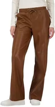Monari Hose in Lederoptik Slim Fit (809697) whisky