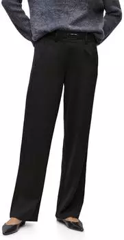 Street One Straight Leg Hose mit Detail (A380087) schwarz