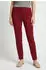 Kj Brand Jenny Jeggings Skinny High Waist 7/8-lang bordeaux