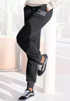 Buffalo Jogginghose mit seitlichen Eingrifftaschen (38286368) schwarz