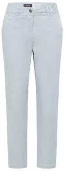 Cecil Scarlett 5-Pocket Hose Slim Used Wash (25916842) diamond blau
