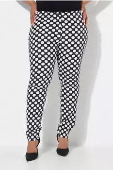 Ulla Popken Capri Pants Slim Fit schwarz