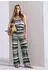 Street One Stoffhose Style Emee Loose Fit Wide Leg (A381028) deep bound grün