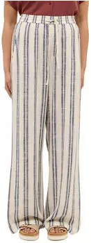 MUSTANG Lacey 5-Pocket-Hose (74042014) blau/offwhite