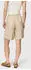 MAC SANNY Leinenshorts mit Gummizug und Kordelzug (34228207) almond beige melange