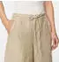 MAC SANNY Leinenshorts mit Gummizug und Kordelzug (34228207) almond beige melange
