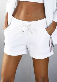 H.I.S Jeans Badeshorts mit Bandstreifen (79276831_44) wei&szlig;