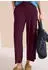 Cecil Corduroy Hose High Waist Wide Leg (21947115) grape rot