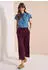 Cecil Corduroy Hose High Waist Wide Leg (21947115) grape rot