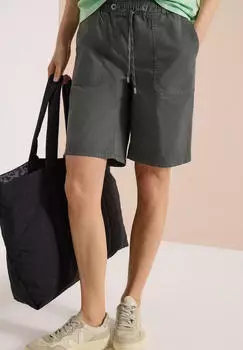 Cecil Chelsea Shorts Casual Fit Mid Waist Straight Leg (B379805) clear khaki