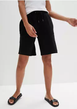 bonprix Sweat Shorts Loose Fit (90636053) schwarz