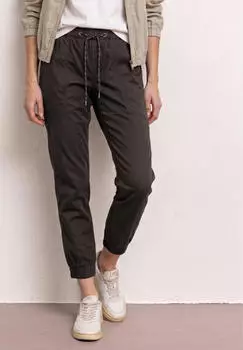 Street One Slim Leg Hose Loose Fit (A380983) espresso brown