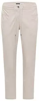 Cecil Wide Leg Hose / Straight Leg Hose mit Elastikbund und Tunnelzug (56502212) grain beige
