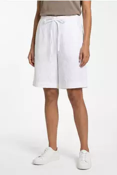 MAC SANNY Leinenshorts mit Gummizug und Kordelzug (23847041) wei&szlig;