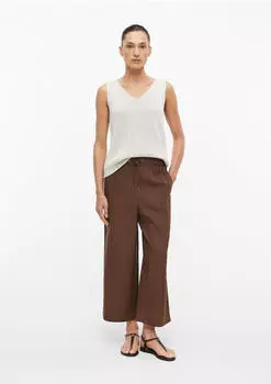 s.Oliver Hose mit elastischem Bund und Eingrifftaschen (2178738) mokka