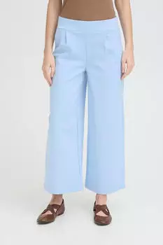 ICHI Kate Denim Stoffhose (20116301) blau
