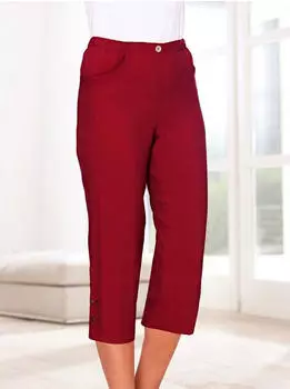 Witt Weiden Capri-Hose kirschrot