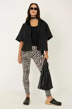No Matter What No Matter What Leggings mit Leopardenmuster creme/braun/schwarz