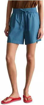 Marc O'Polo Shorts Relaxed Fit in Papertouch-Popeline (58649452) endless sea