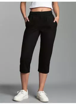 Trigema Jersey Pants 3/4 Freizeithose (403672) schwarz