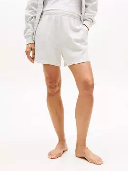 Tommy Hilfiger Cotton Chino Flare Shorts (UW0UW06314) grau