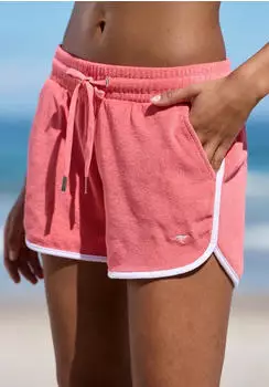 KangaROOS Relaxshorts mit sportlichem Seitenstreifen und Frottee Material (71798162) peach