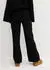 bonprix Marlene Hose Loose Fit mit Zopfmuster (95251195) schwarz