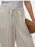 Vero Moda VMROSIE MW Wide Pant NOOS Schlupfhose Oversize (10337154) gardenia stripes:black pinstripes