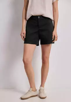 Street One Shorts Middle Waist (A38045010001) schwarz