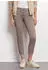 Street One 7/8 Slim Leg Hose im Satin-Look (A380469) dunkelbeige