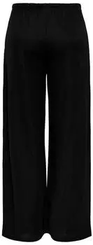 Jacqueline de Yong JDYLESLIE Hose Loose Fit High Waist schwarz