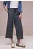 Street One High Waist Wide Leg Leinenlook Hose (13618047) deep blue