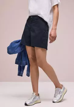Street One Shorts Middle Waist (A380450) deep blue
