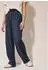 Cecil Culotte High Waist blau