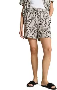Tom Tailor Denim Bermuda Shorts (1050259) beige black flower print
